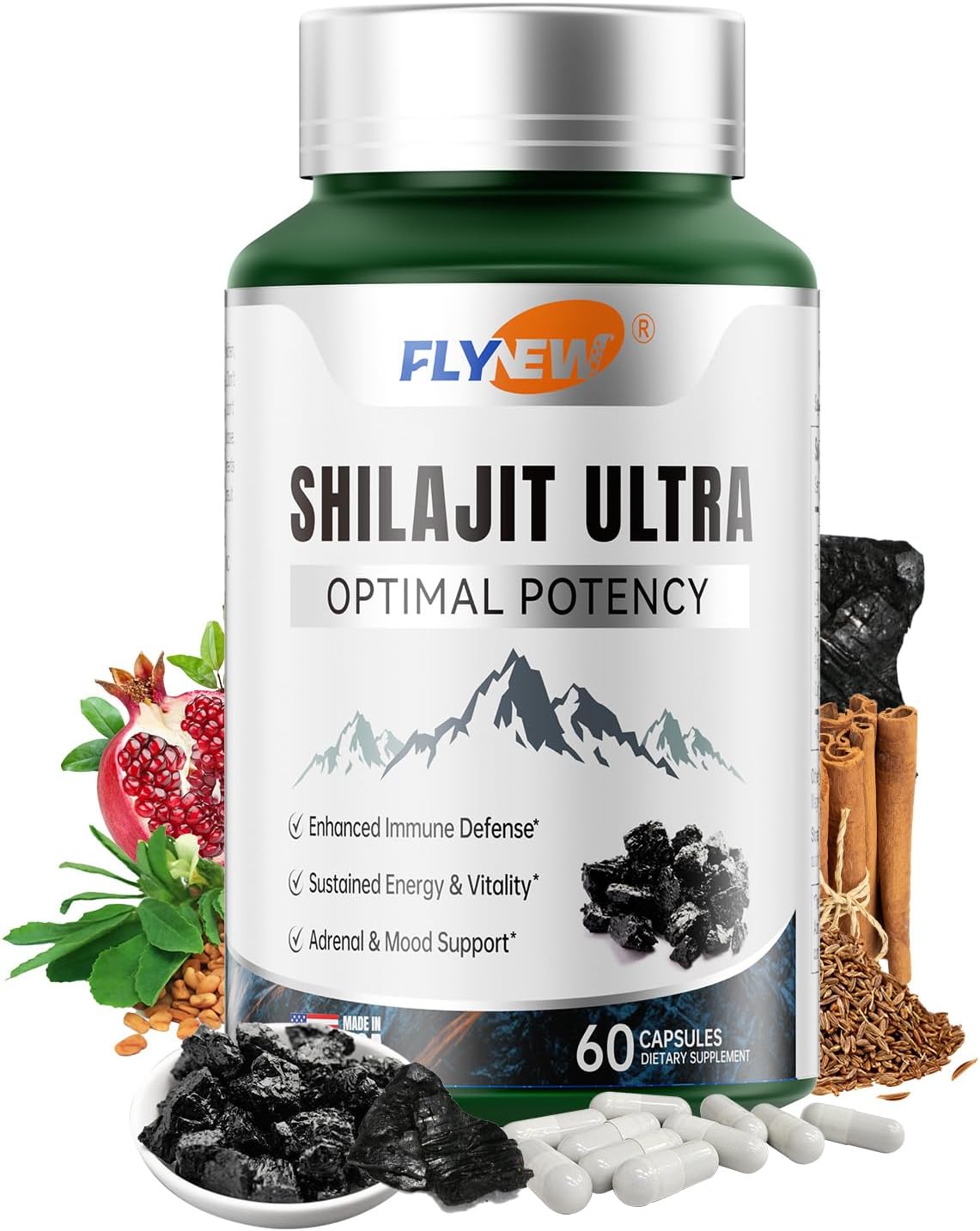 Shilajit Ultra Y Energizante